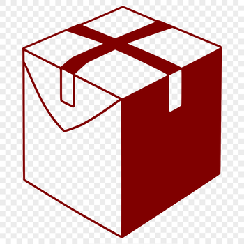 A 2D geometric shape with straight edges and right angles, suitable for vector design and cutting machine applications.