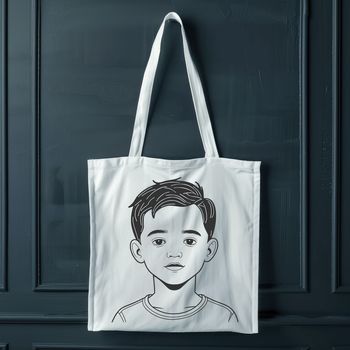 A child silhouette in vector format.