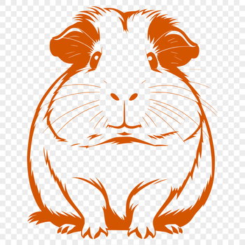 A detailed illustration of a Guinea Pig in a realistic style.
