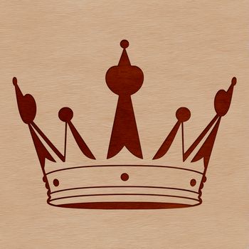 A detailed crown design created as a vector image in SVG format.