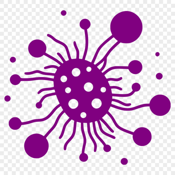 Microscopic illustration of bacteria, suitable for vector design projects.