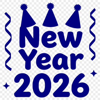 New Year's quotes and graphics in vector format for commercial and personal use.