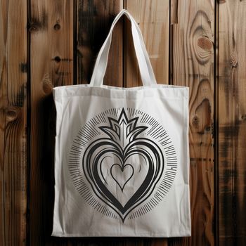 A vector graphic illustration of the Sacred Heart, suitable for commercial or personal use in various design projects.