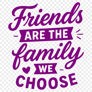 A collection of heartfelt quotes about friendship in a clean and simple vector design.