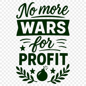 A collection of thought-provoking anti-war quotes in a clean vector design.