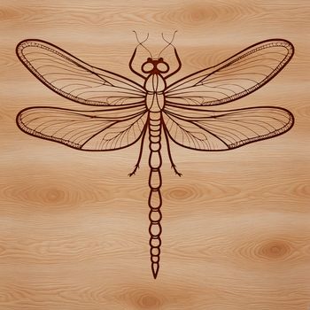 A colorful dragonfly with iridescent wings in mid-flight.