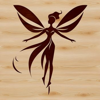 A mythical creature from a traditional fairy tale, depicted in a stylized and detailed design.