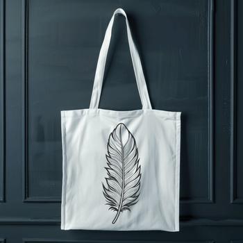 A high-quality digital representation of a feather in vector format.