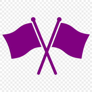 A digital flag icon in vector format, suitable for commercial and personal projects.