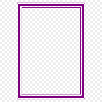 A digital graphic illustration of a frame, suitable for vector art and design.