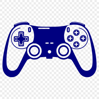 An electronic game controller with directional pad and face buttons.