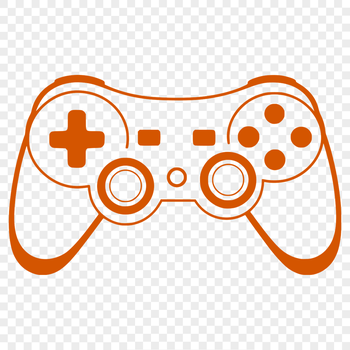 An electronic device used to play video games, featuring directional pads and action buttons.
