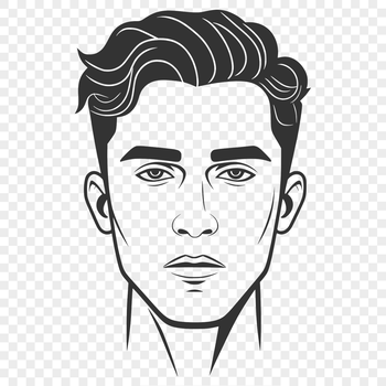 A male figure represented as a vector graphic.