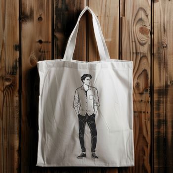 A simple SVG illustration of a male figure with clean lines and minimal details.