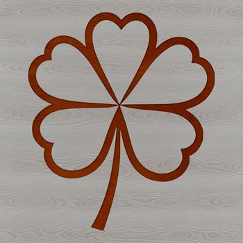 A detailed illustration of a single leaf with veins and edges, suitable for use in vector design projects.