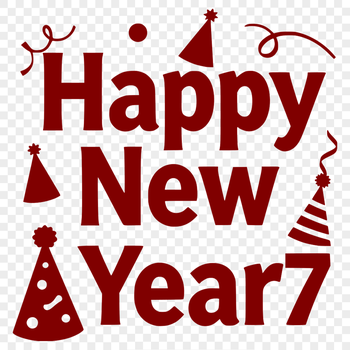 Vector illustration of a new year's theme with inspiring quotes in a modern design.