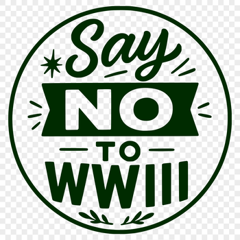 A collection of inspirational anti-war quotes in a clean, vector format suitable for various applications.