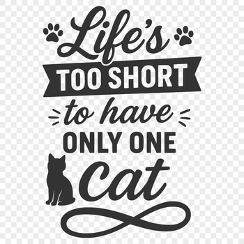 A playful collection of quotes about pets in vector format, suitable for various design applications.