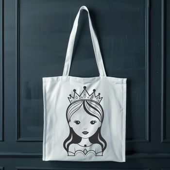 A high-quality digital illustration of a young female princess in elegant attire.