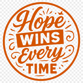 Inspirational quote with cancer survivor theme, suitable for personal or commercial use.