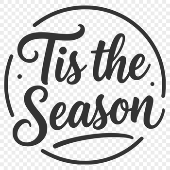 A collection of inspirational Christmas quotes illustrated in a modern, minimalist style.