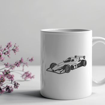 A high-performance vehicle designed for speed, illustrated as a vector graphic.
