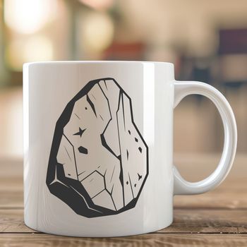 A digital illustration of a rock in various formats including SVG.