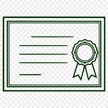 A digital illustration of a scroll, designed as a vector art file suitable for commercial or personal use.