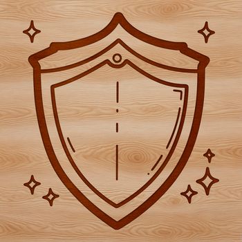 A high-quality vector shield design created using scalable SVG technology.