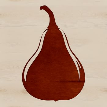 Vector illustration of a squash, suitable for graphic design projects.