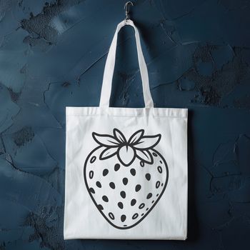 A colorful illustration of a strawberry, suitable for vector design projects.