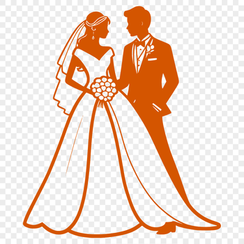 A couple exchanging vows at their wedding ceremony.