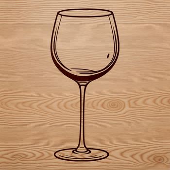 A high-quality, scalable wine glass icon in vector format.