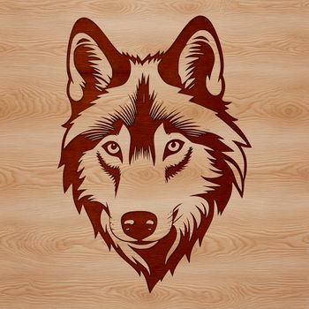 A high-quality graphic representation of a wild animal, ideal for use in various digital design formats, including SVG files.