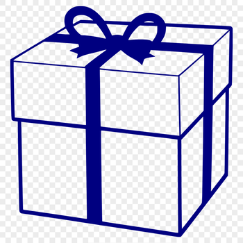 A simple digital box icon with a minimalist design.