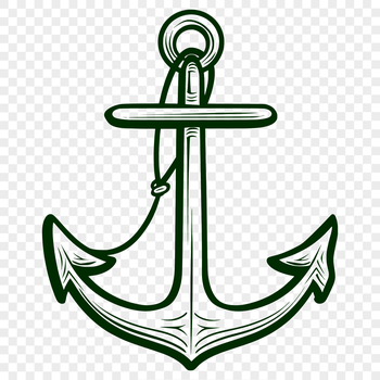 A collection of anchor illustrations in various styles, suitable for nautical-themed designs and projects.