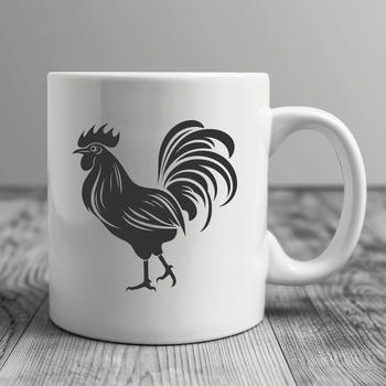 Unique Chicken - Vinyl SVG