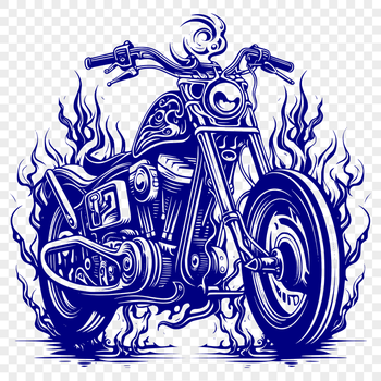 Free Unique Motorbike Vector Craft File