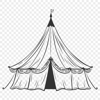 Unique Tent In SVG - Free Digital Download