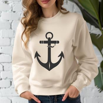 Unique Anchor Silhouette