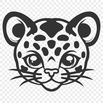 A close-up image of a wild ocelot's head, showcasing its distinctive markings.