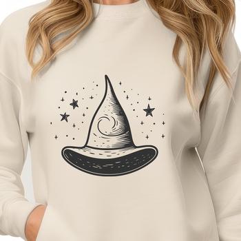 Stunning Witch Hat In DXF Format