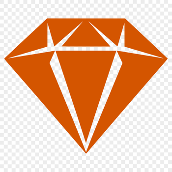 A geometric shape with pointed corners and symmetrical sides.