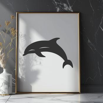 Dolphin In DXF