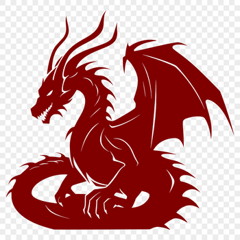 A detailed illustration of a mythical creature with a full body, depicted in an SVG format.
