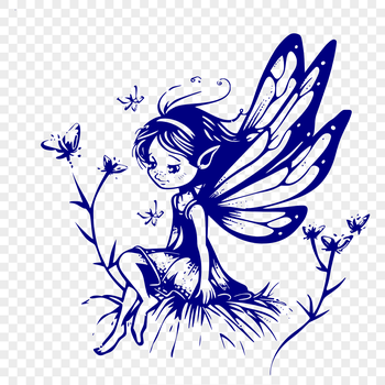 A detailed illustration of a mythical creature from a fairy tale, designed as a full-body vector art.