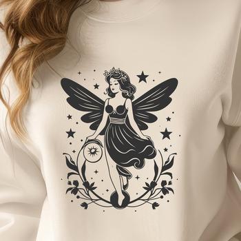 Beautiful Fairy In PDF & PNG