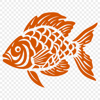 A detailed illustration of the crappie fish in full body form.