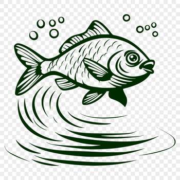 Free Beautiful Fish Vector Illustration