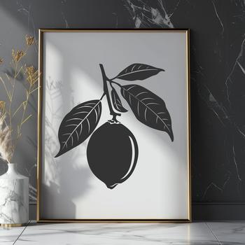 A vector illustration of a yellow citrus fruit, ideal for graphic design projects.
